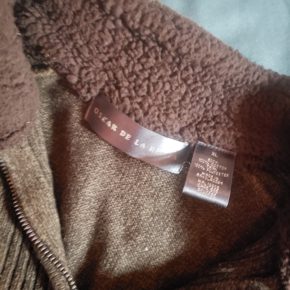 Oscar de La Renta brown sweater - Picture 5 of 6